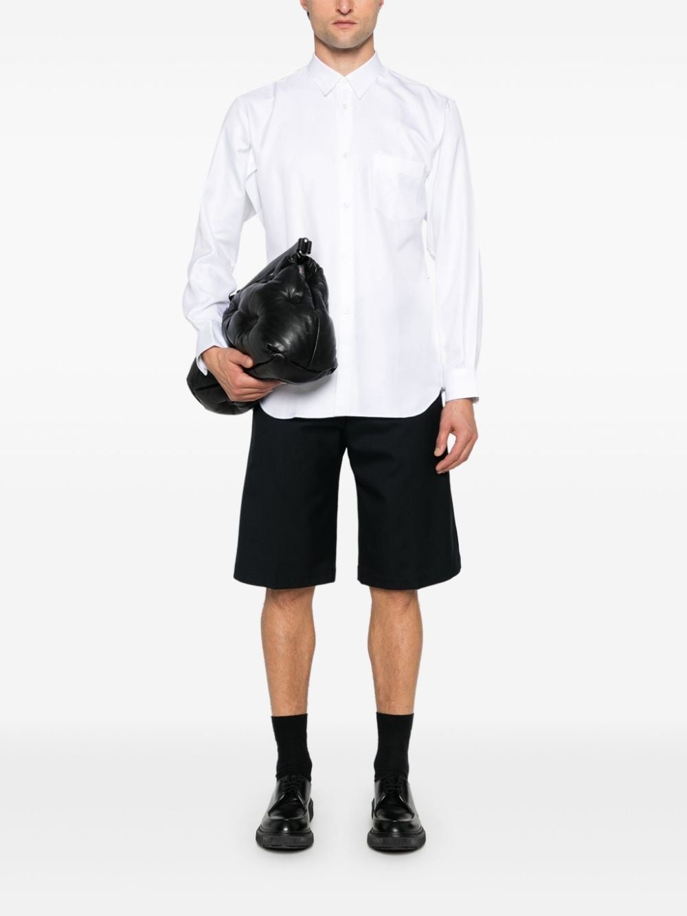 patterned-jacquard shirt - 2