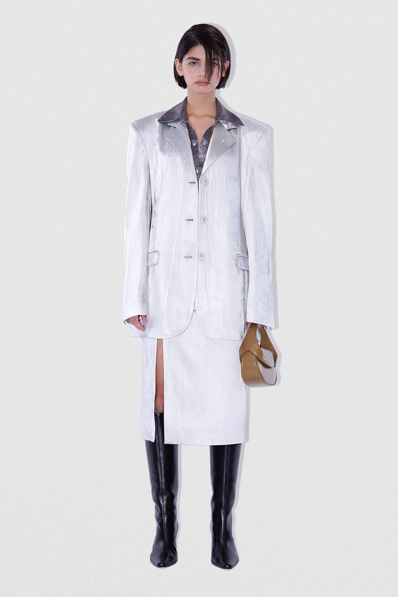 BY FAR HARI SPARROW CREASED LEATHER outlook