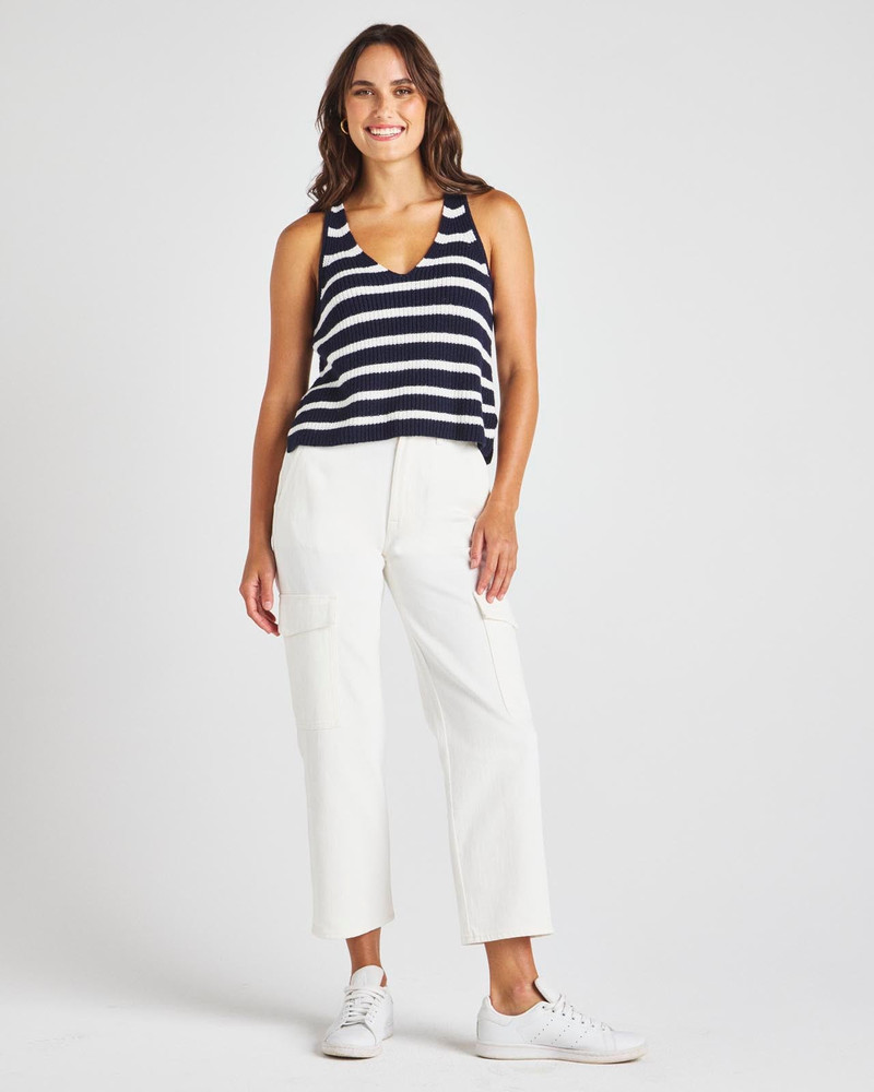 Splendid Crop Denim Cargo Pant outlook