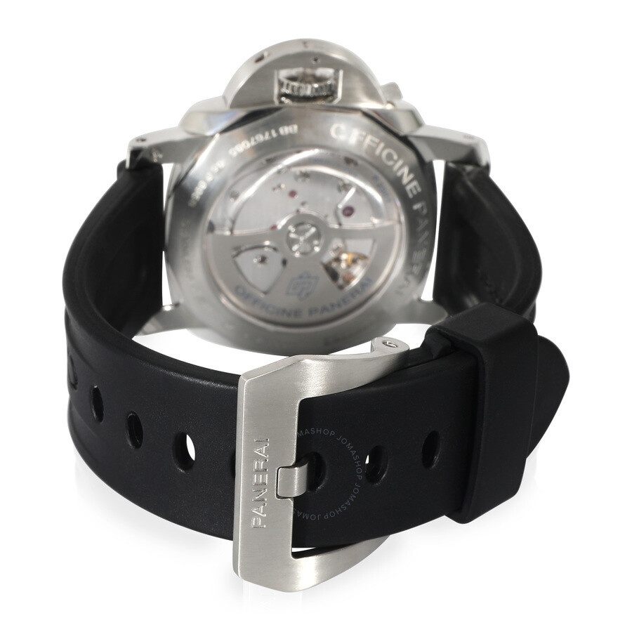 Pre-owned Panerai Luminor 1950 10 Days Gmt GMT Black Dial Men's Watch PAM00533 - 4