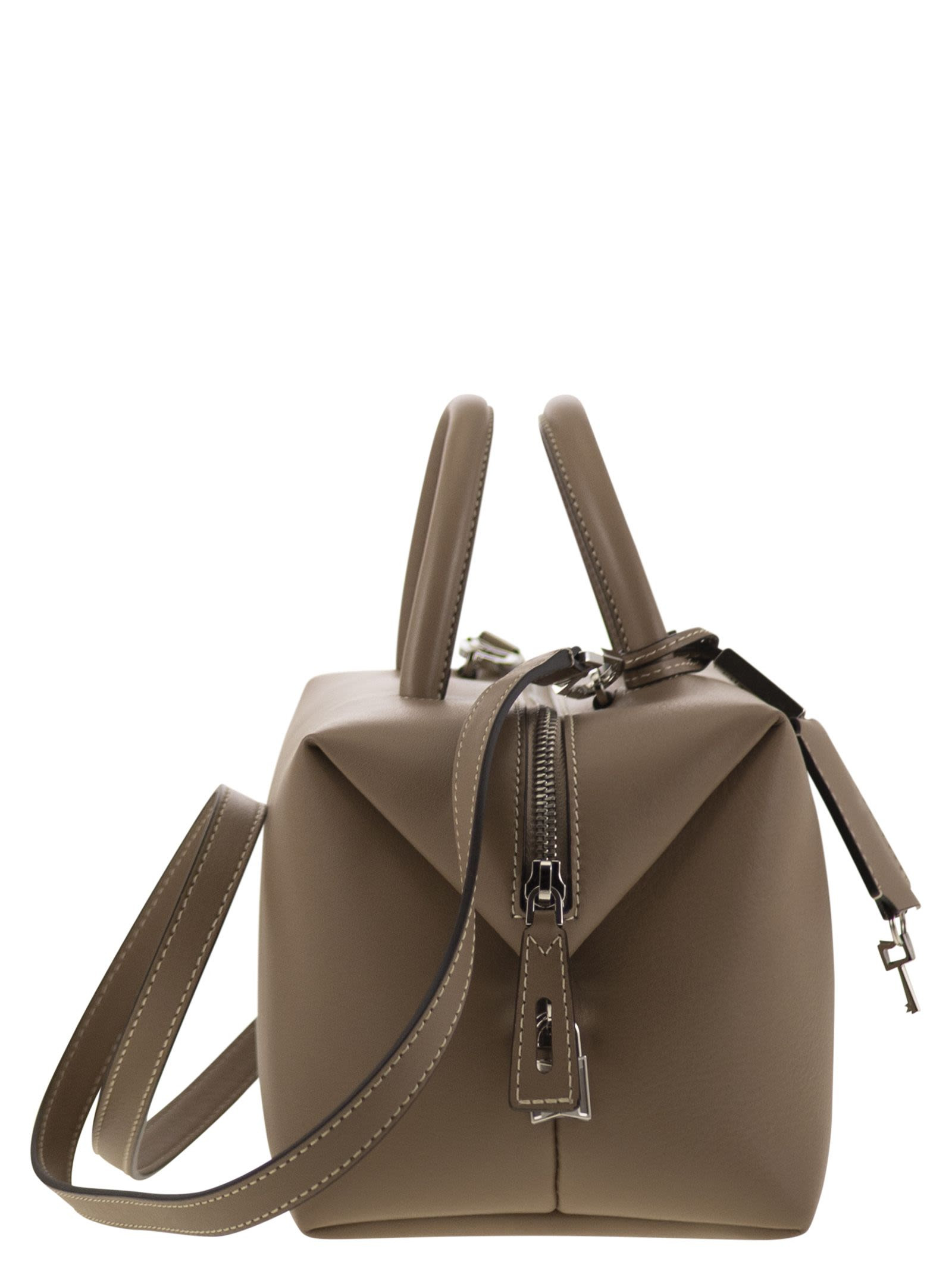 Maxmara Women Holdallm - Medium Satchel In Natural Leather - 3