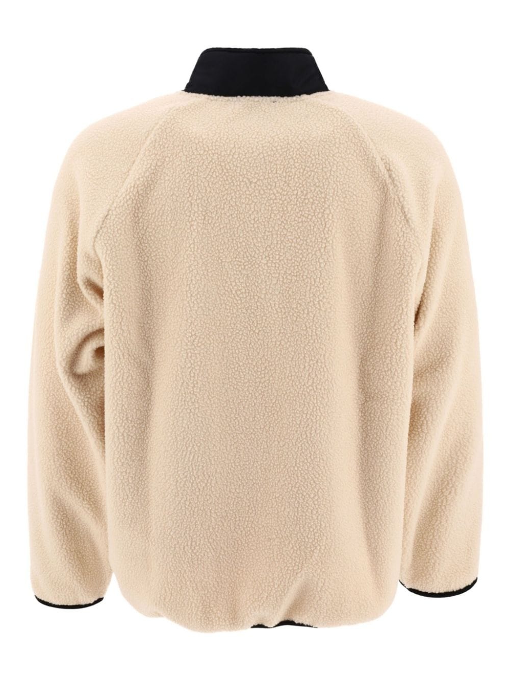 logo-appliquÃ© half-zip sweatshirt - 2