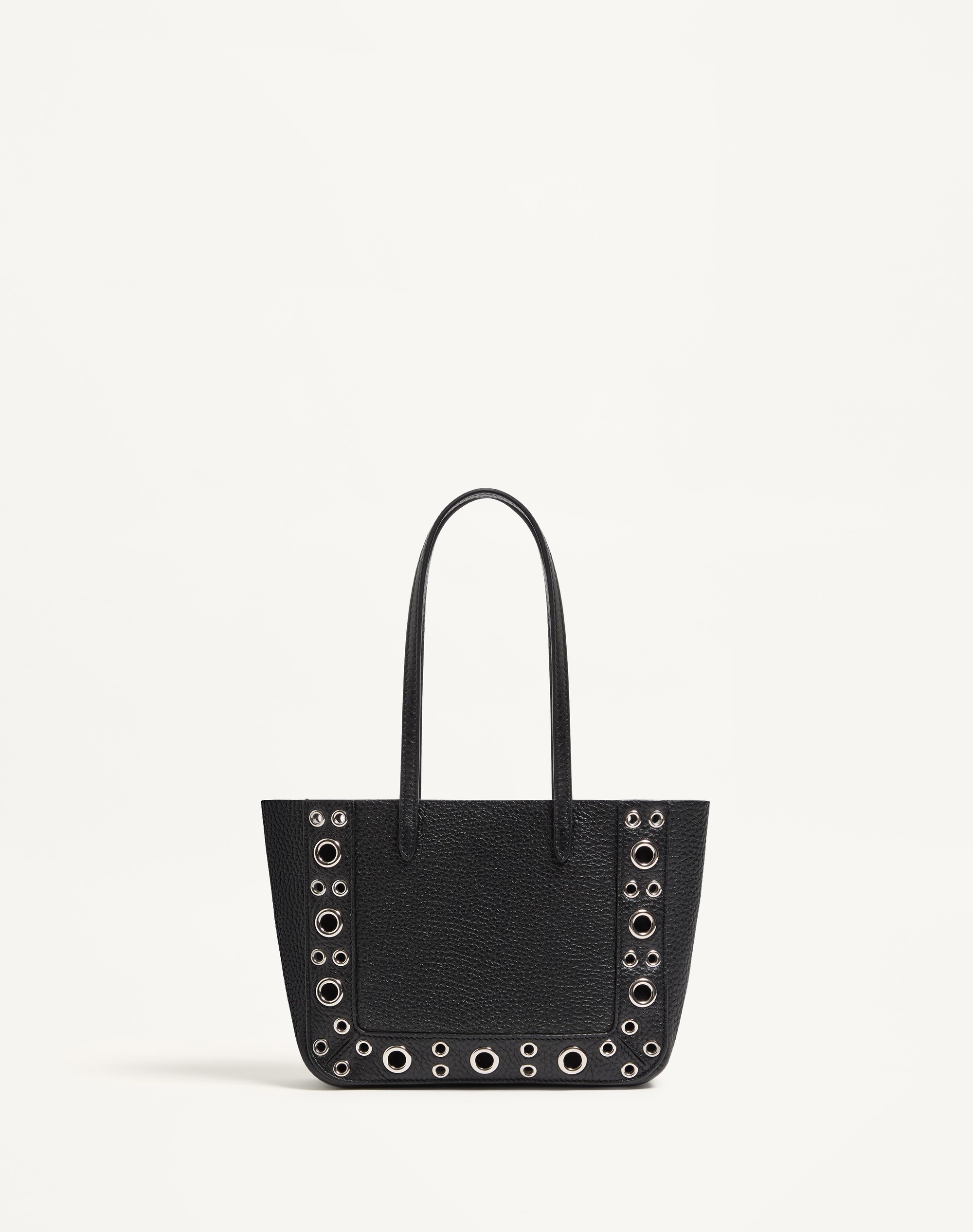 VALENTINO GARAVANI NELLCÔTE MINI SHOPPING BAG IN GRAINY CALFSKIN - 5