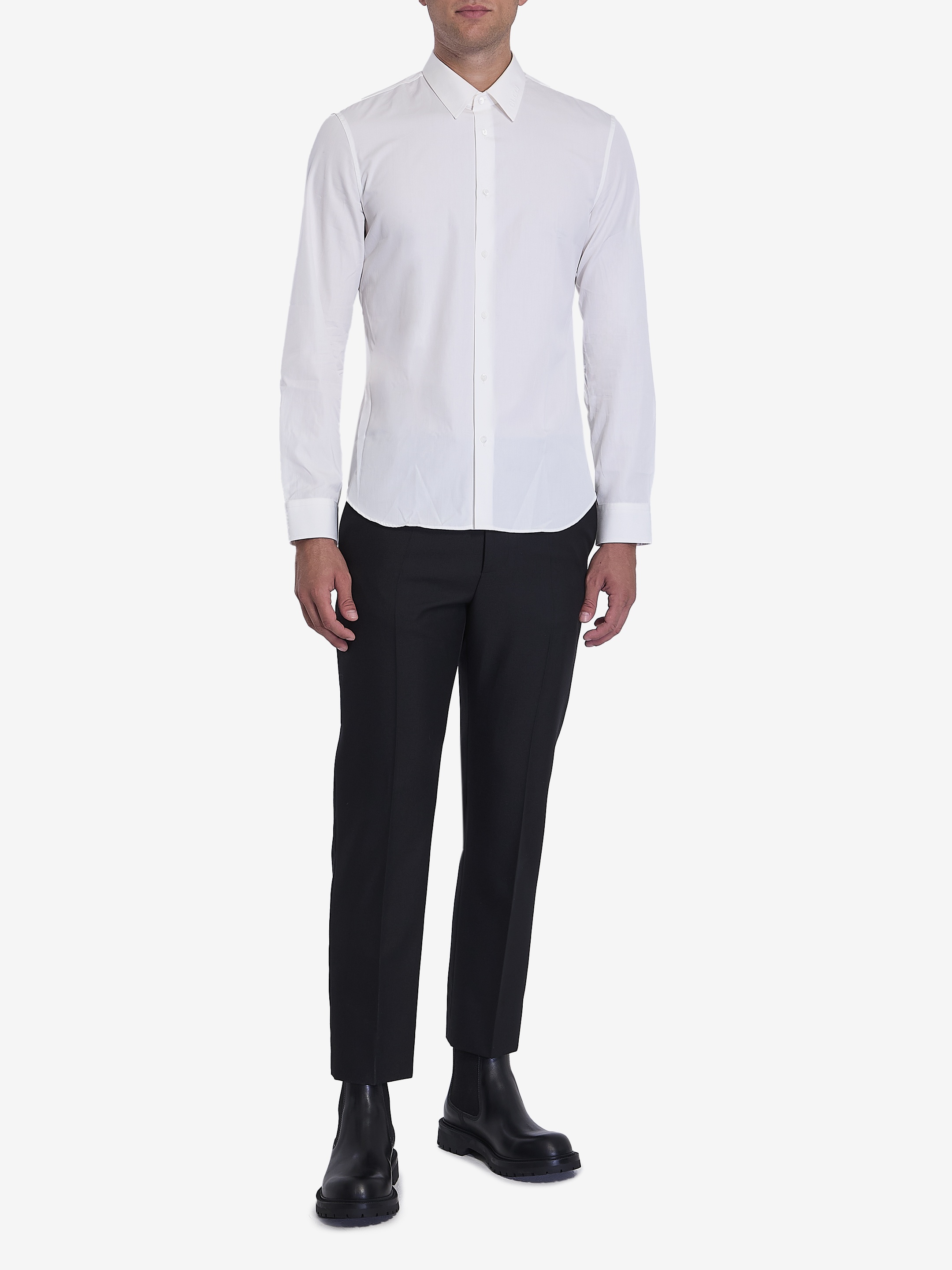 Cotton poplin shirt - 2