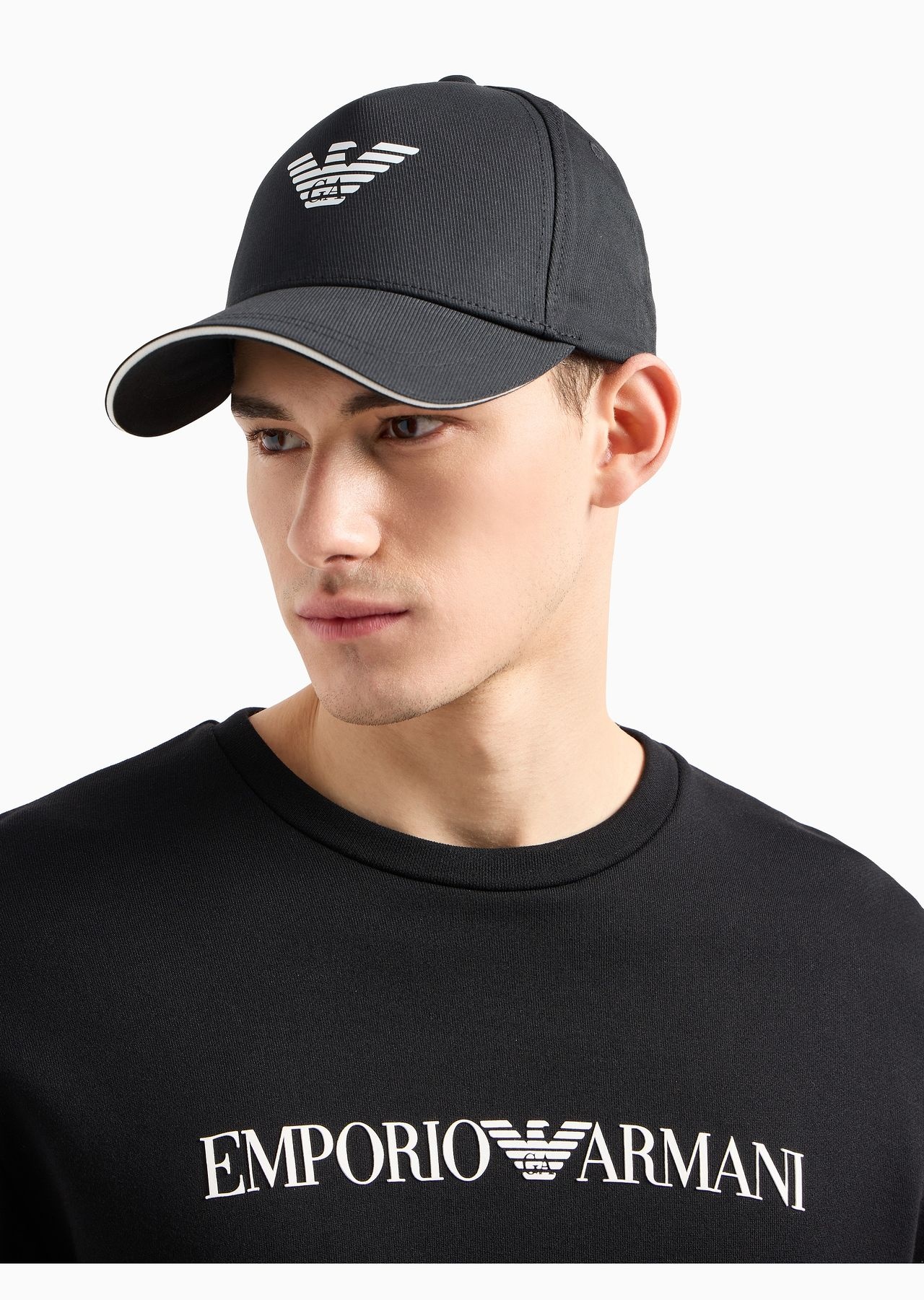 Eagle-print baseball cap - 3