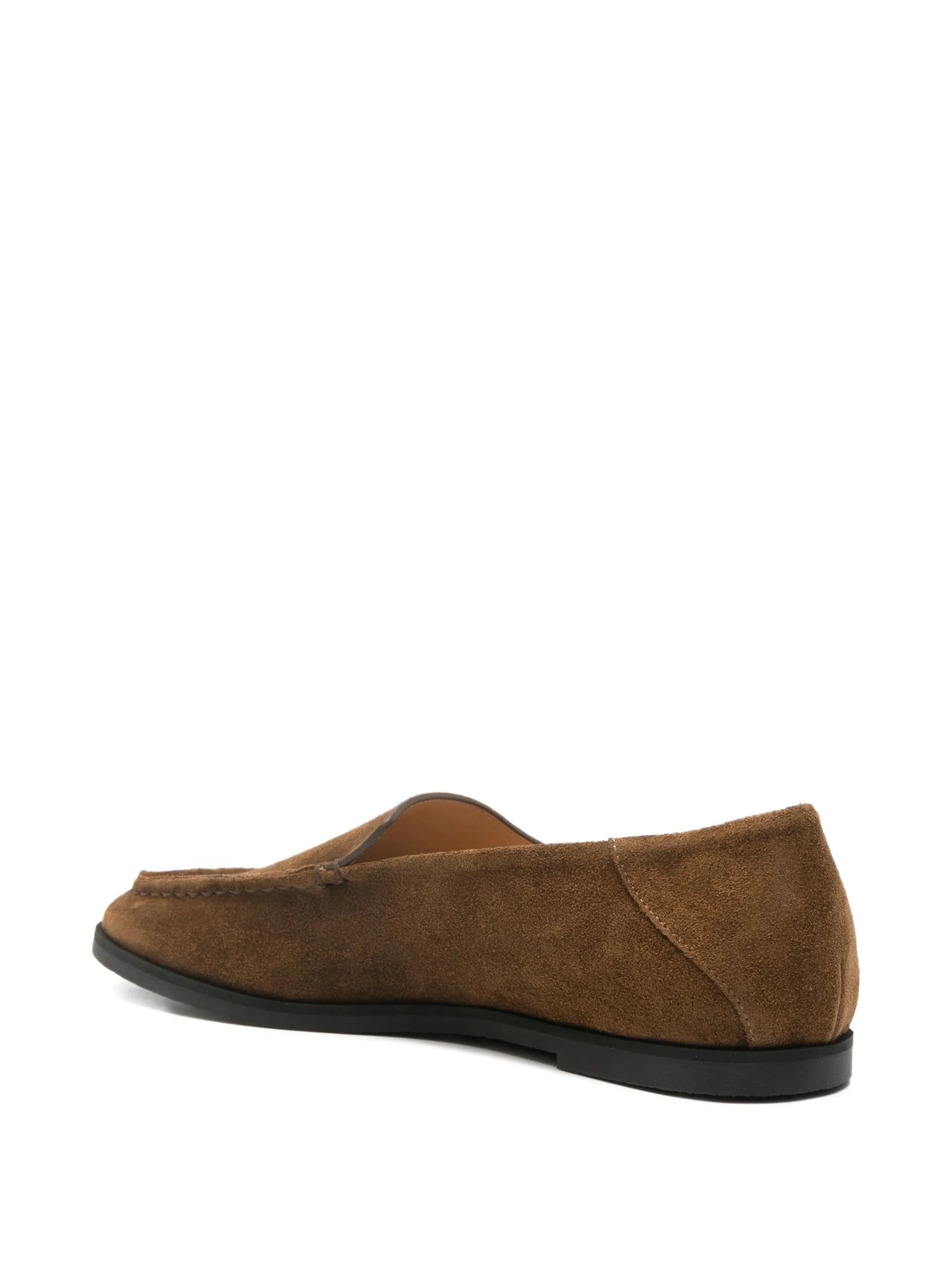 Dear Frances Drew Suede Loafers - 3