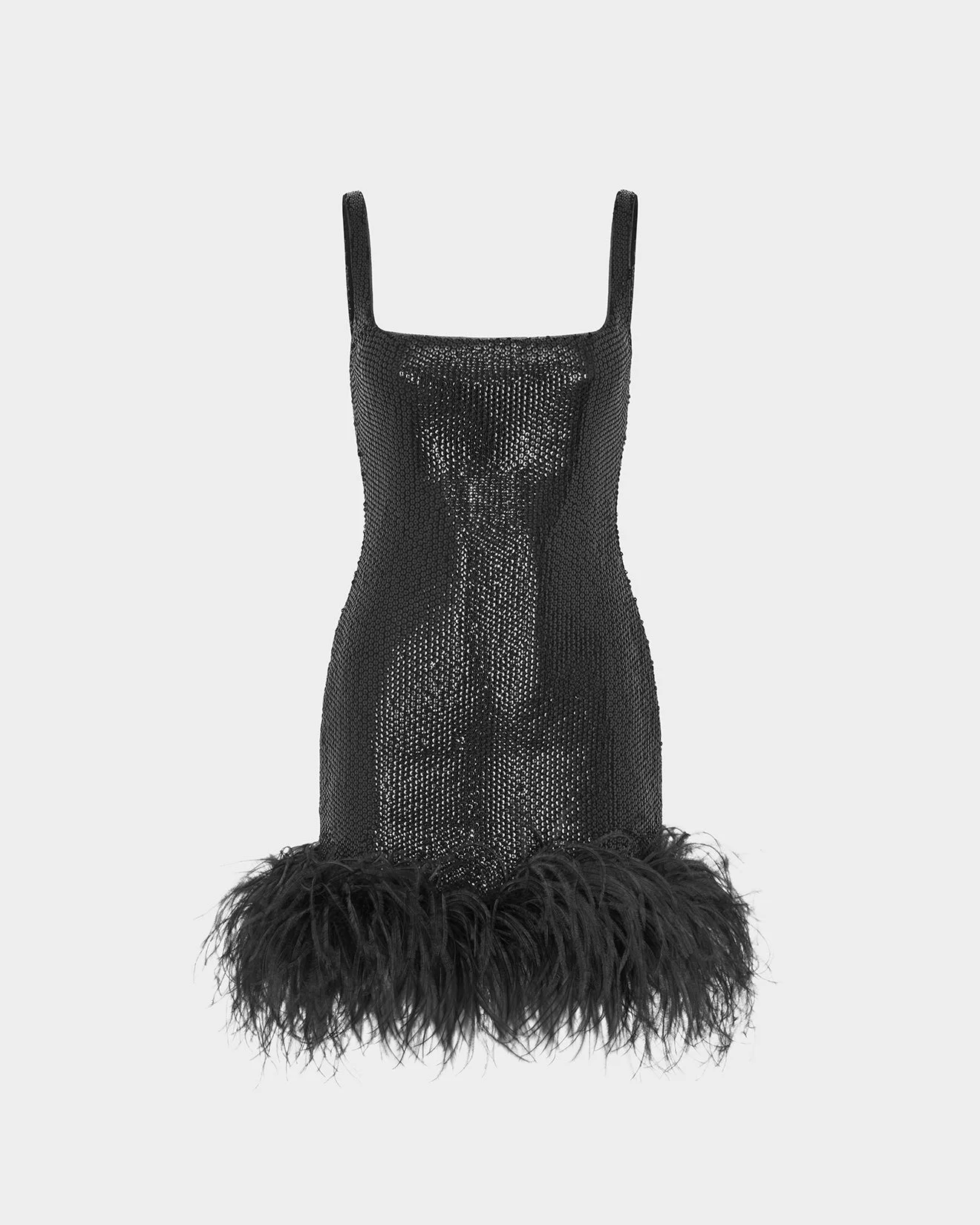 SIOR MINI DRESS IN DIAMOND SEQUIN - 1