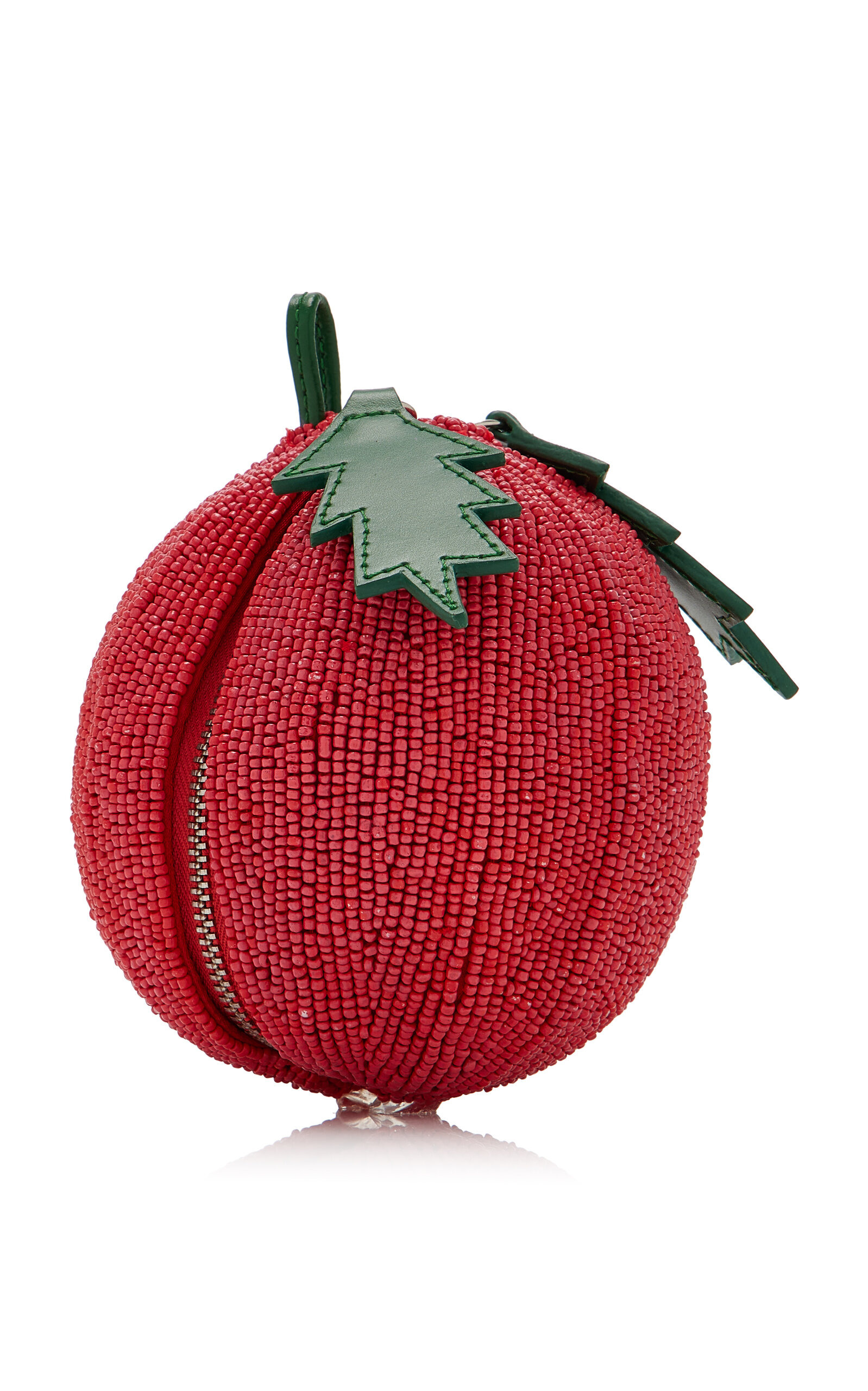 Campari Beaded Tomato Bag red - 4