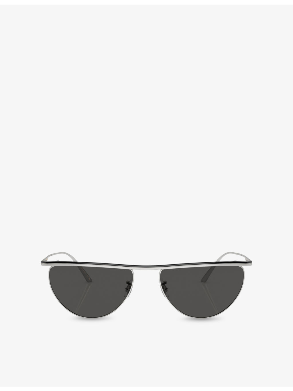 OV1342S 1984C Round-Frame Metal Sunglasses - 1