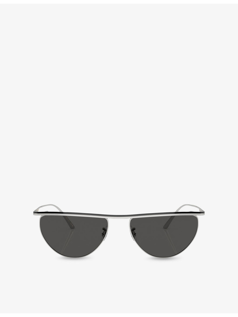 OV1342S 1984C Round-Frame Metal Sunglasses 1