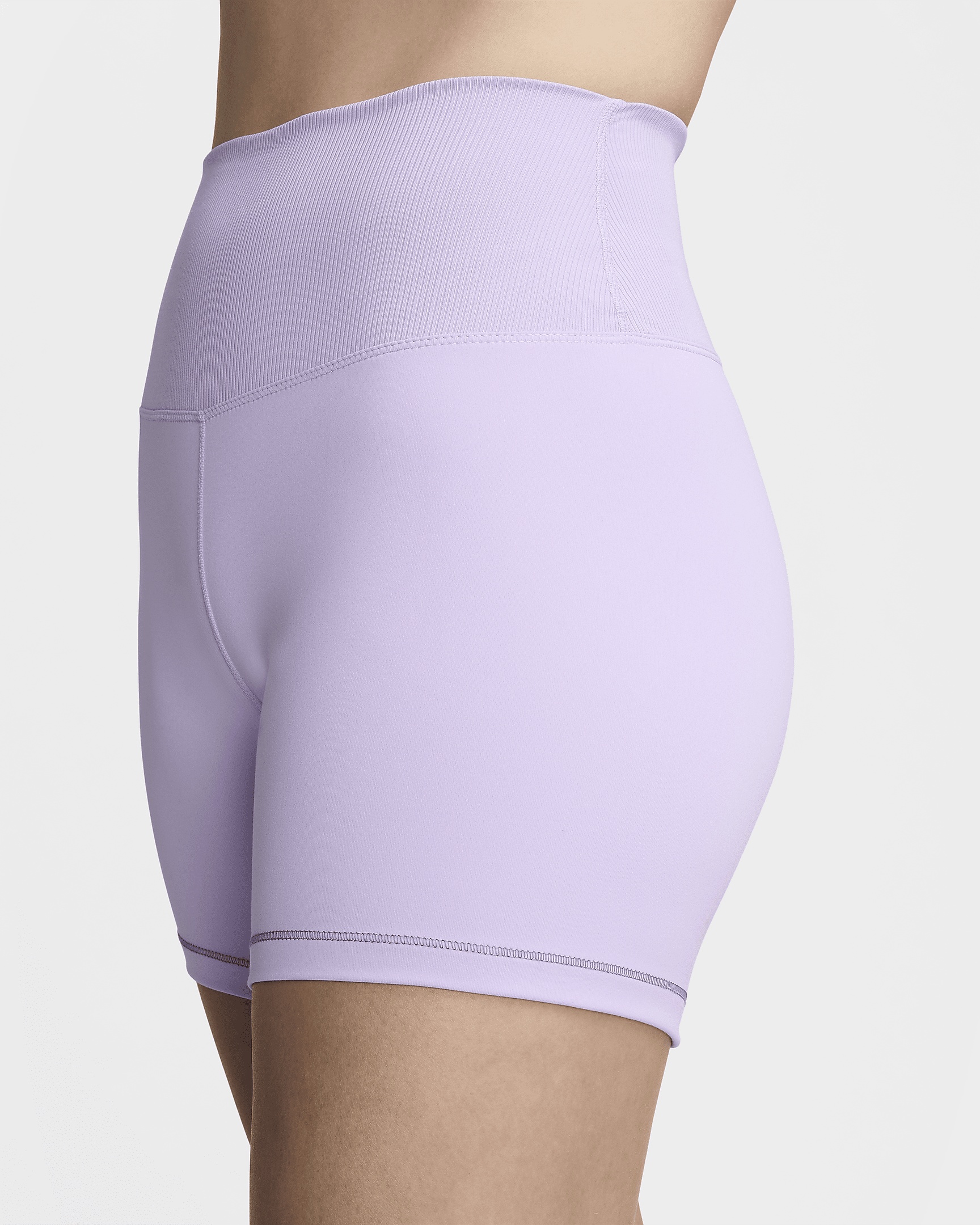 Nike One Rib Women's High-Waisted 5" Biker Shorts - 3