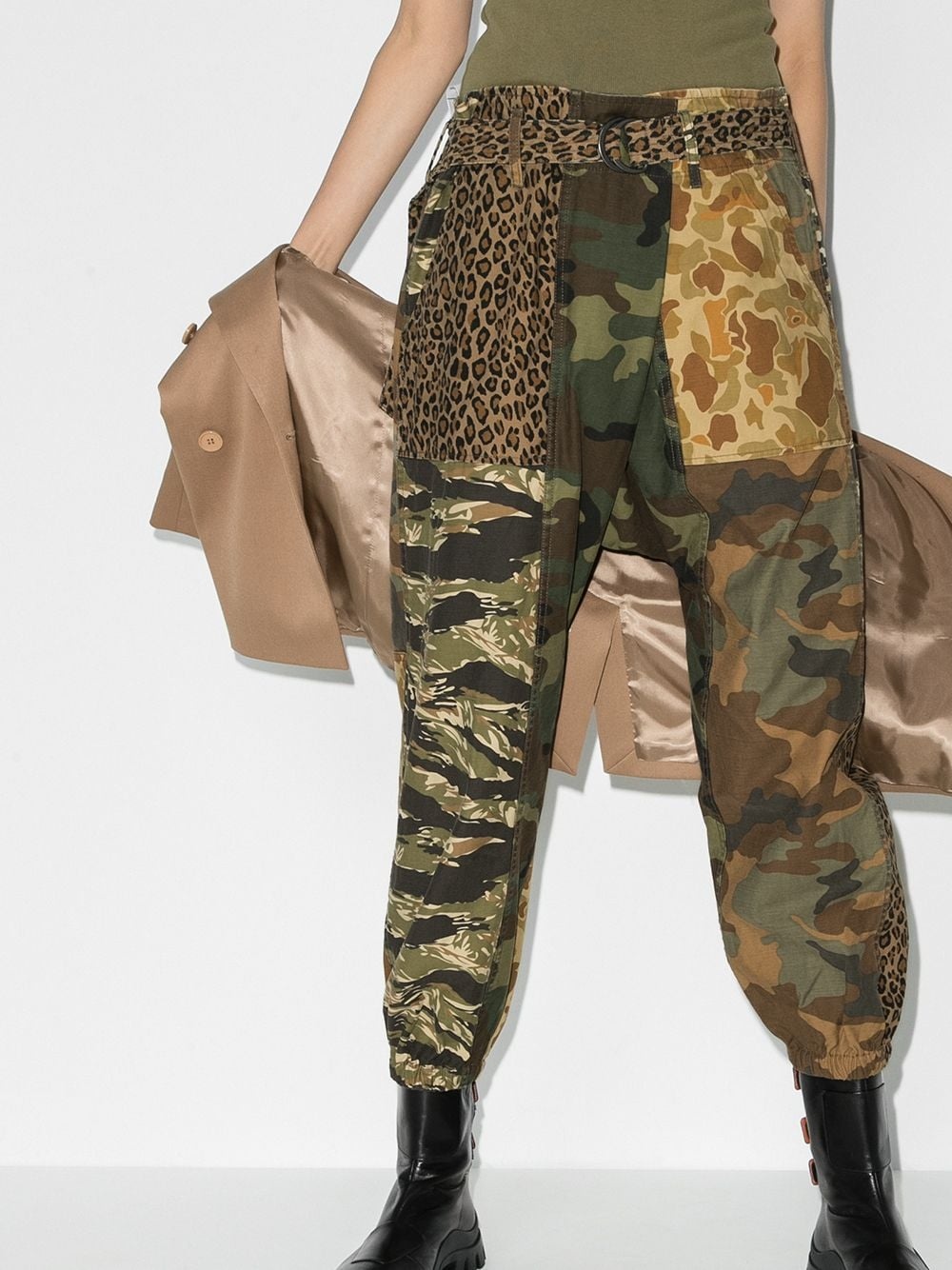 multi-pattern combat trousers - 2