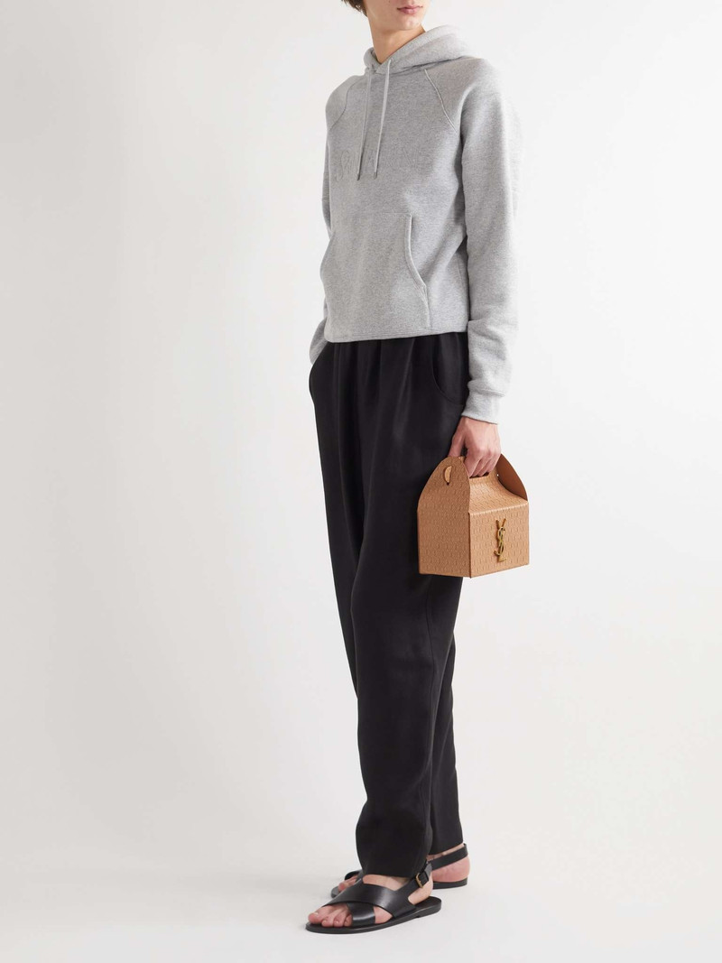 SAINT LAURENT Tapered Shell Trousers outlook