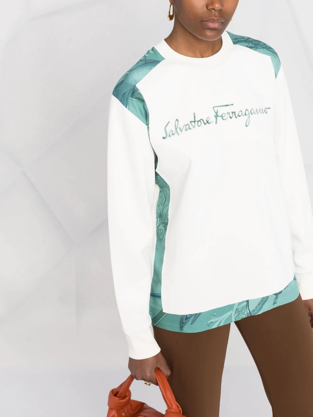 embroidered logo sweatshirt - 5
