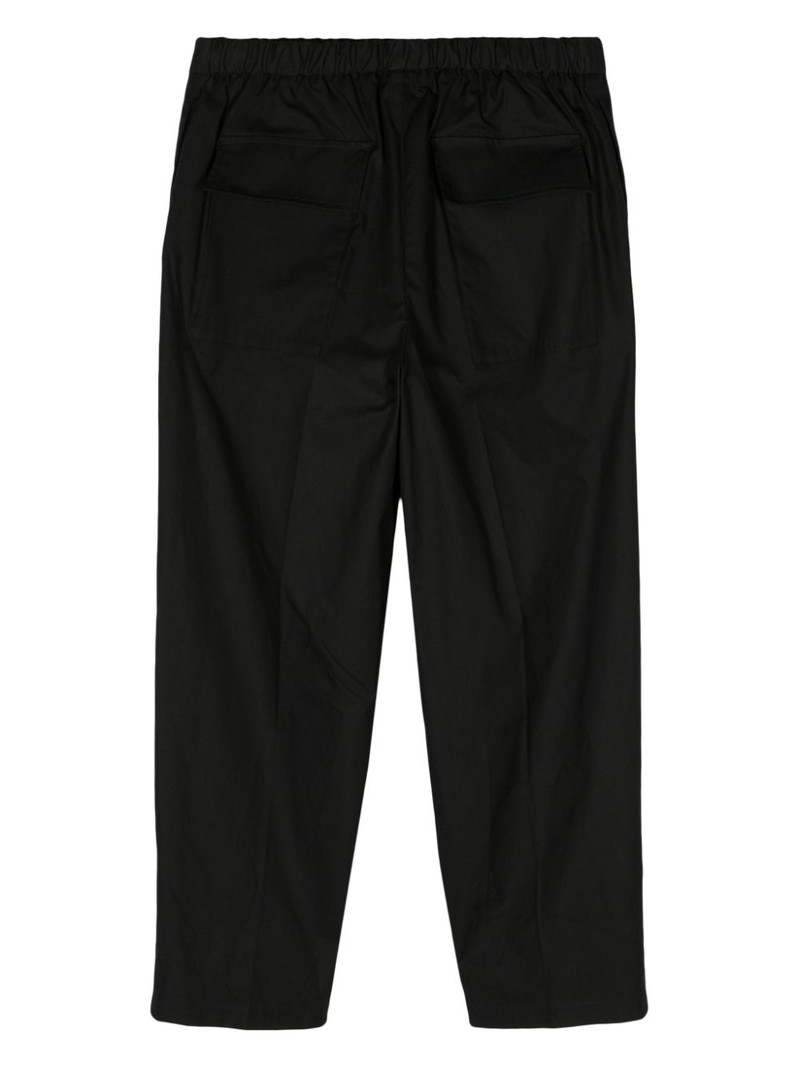 Jil Sander drawstring-waist wide-leg trousers outlook