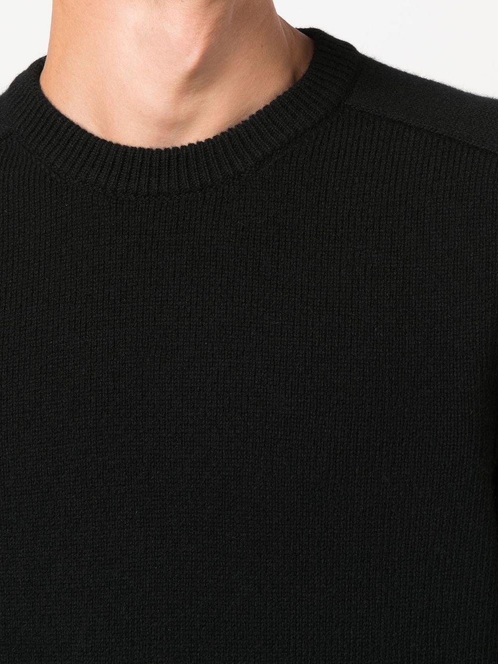 textured cashmere jumper - 5