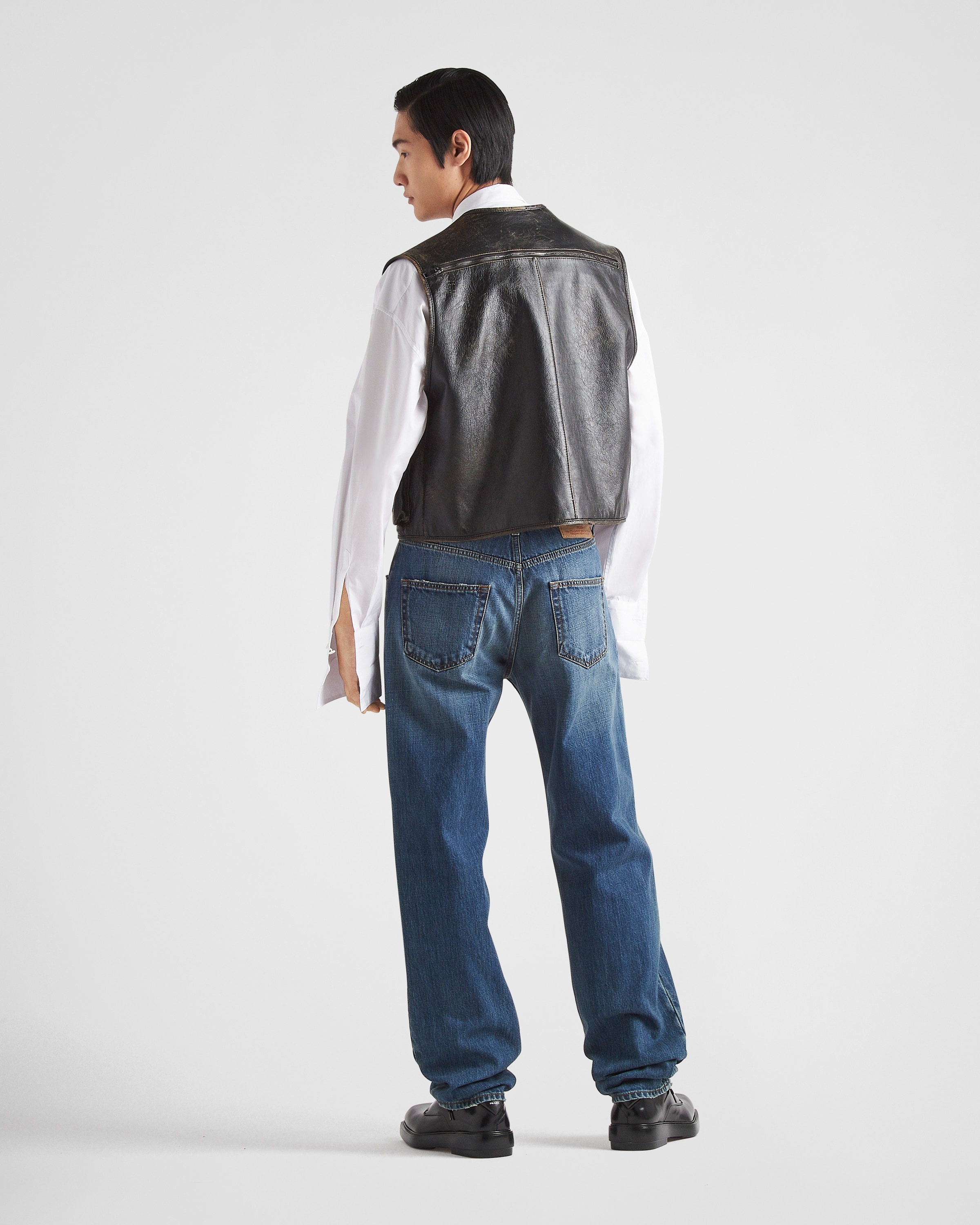 Prada Leather vest | REVERSIBLE