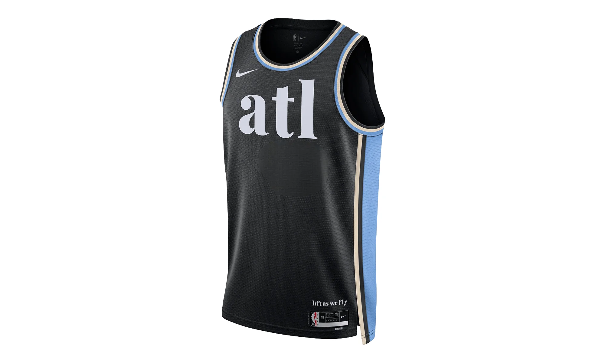 NBA Atlanta Hawks City Edition Swingman Jersey 23 "Black" DX8523 010 - 1