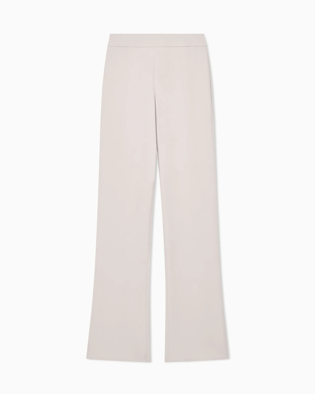 Wide-leg silk trousers - 1