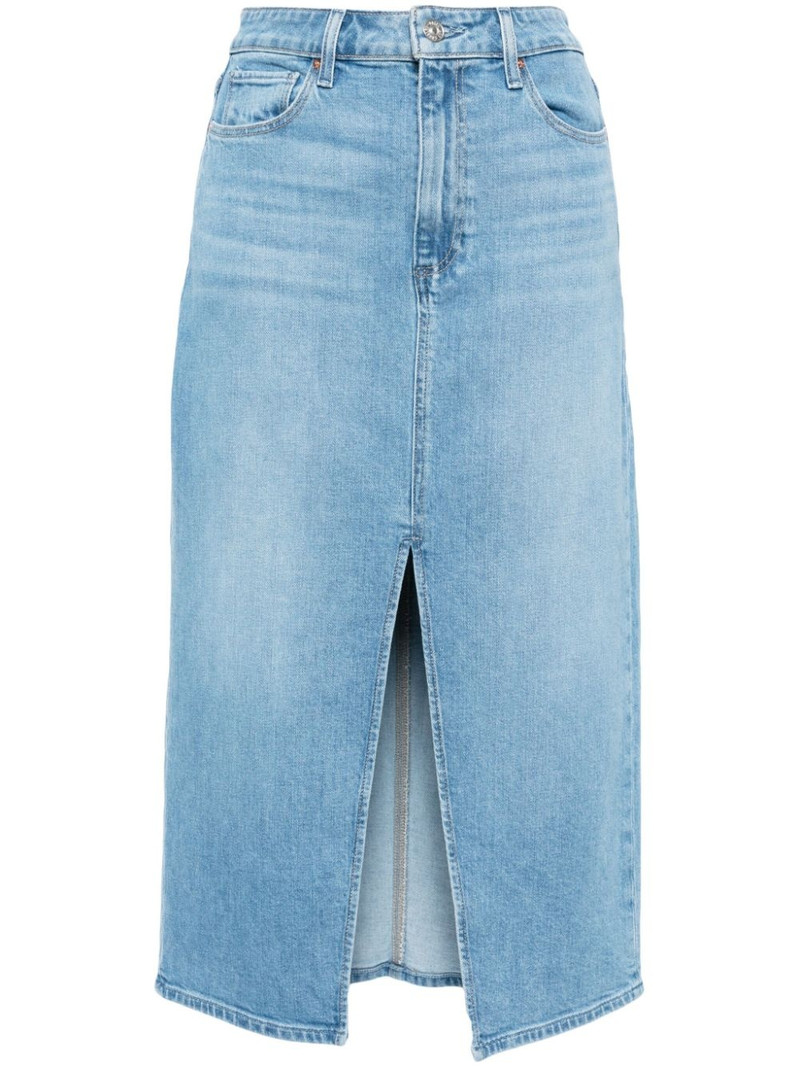 Angela denim midi skirt 1