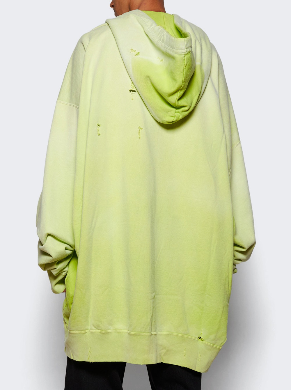 Sun Faded Huge Parka Yellow - 4