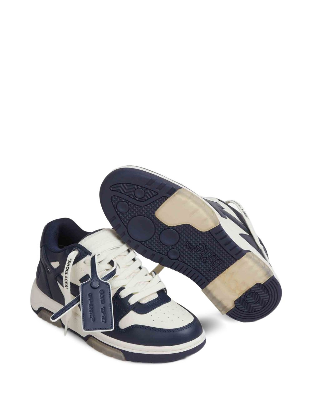 Out Of Office leather sneakers - 4