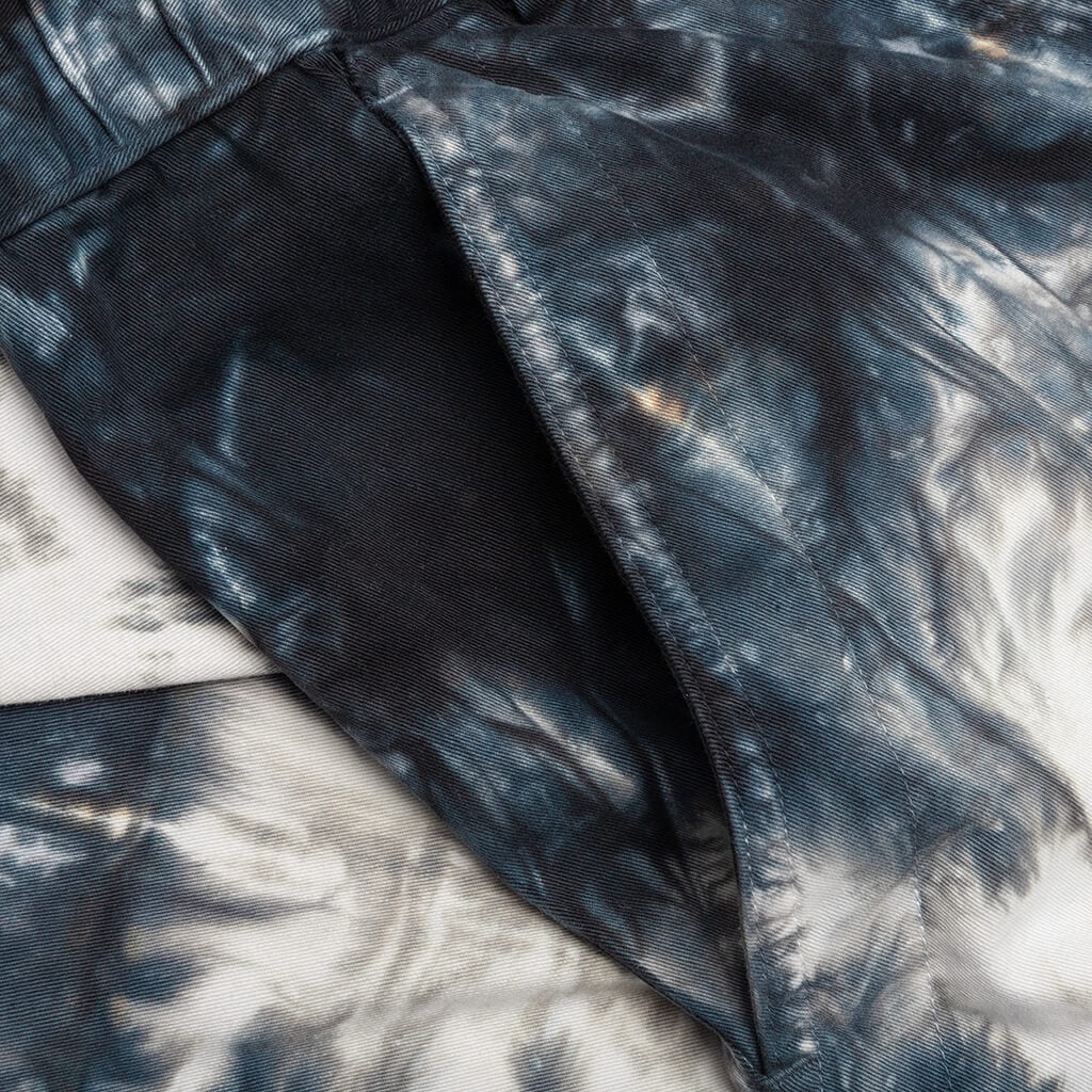 TYE DYE BAGGY TROUSERS - BLUE TYE DYE - 4