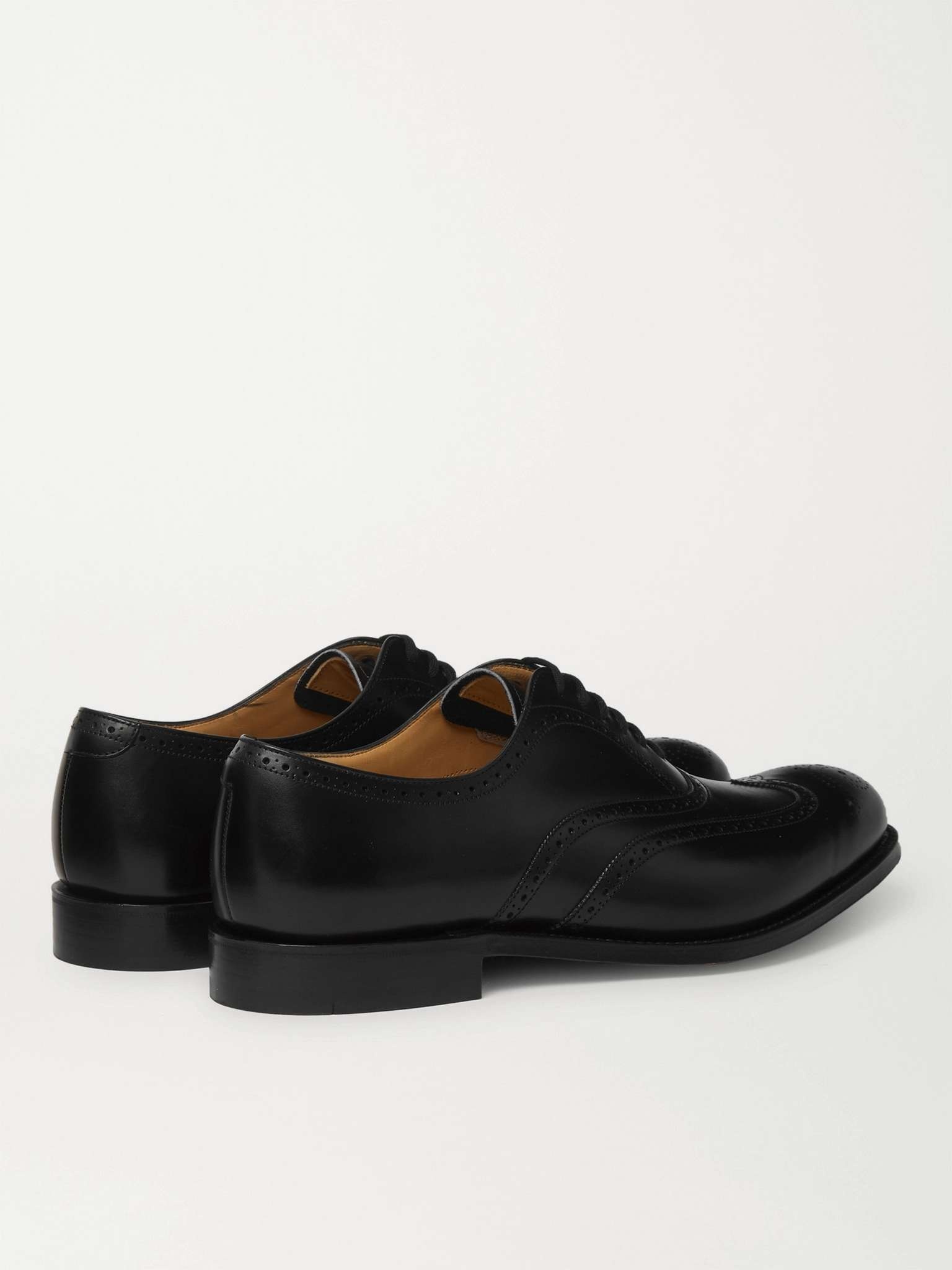 Berlin Leather Wingtip Brogues - 5