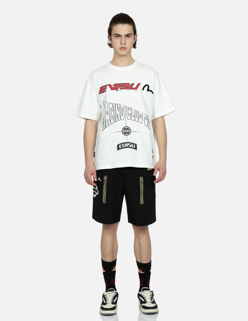 DAICOCK PRINT CARGO SHORTS 6