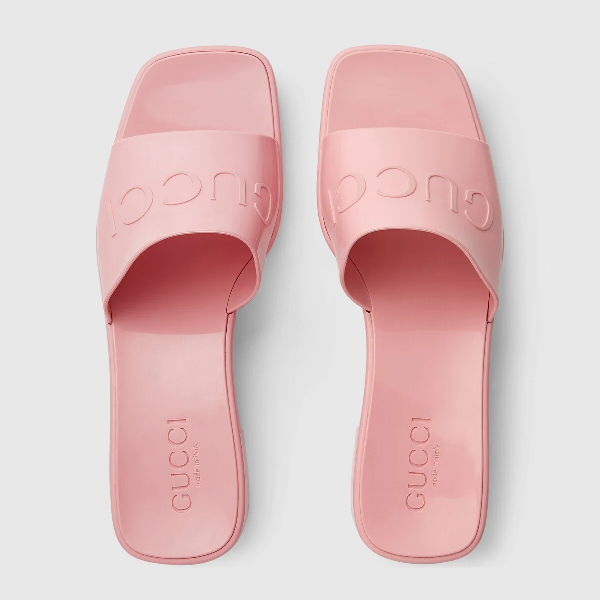 Women's rubber slide sandal - 7