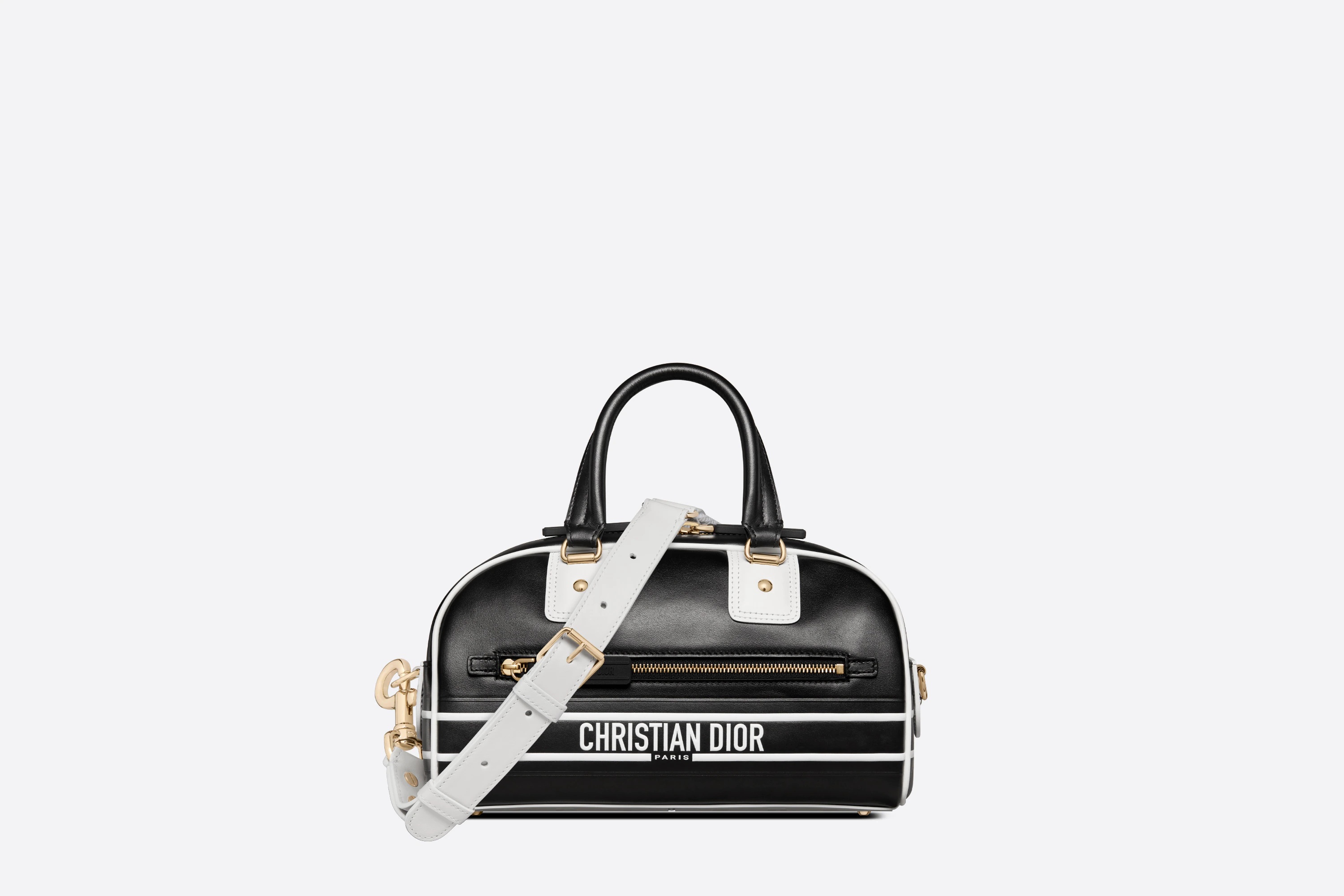 Small Dior Vibe Zip Bowling Bag - 1
