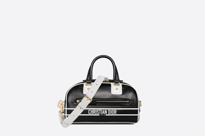 Small Dior Vibe Zip Bowling Bag 1