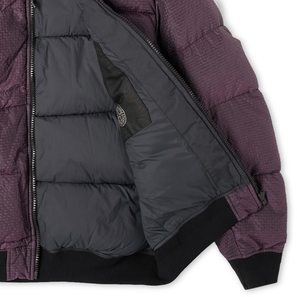 Stone Island Seersucker Nylon Down Smock Jacket - 2