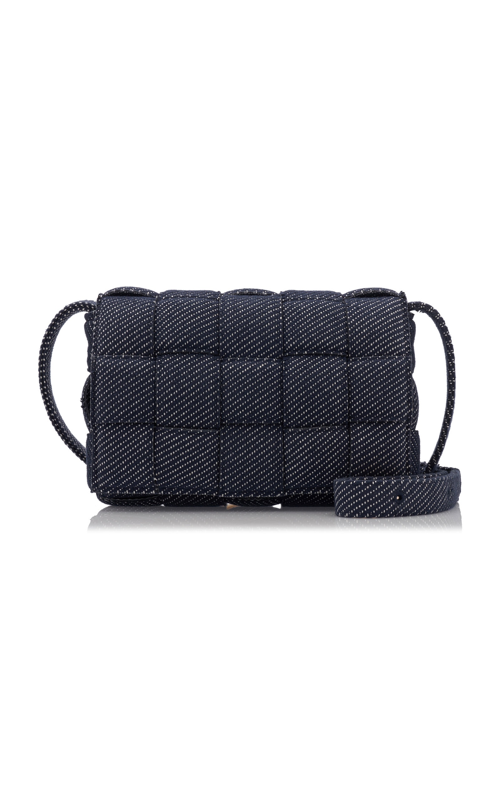 The Padded Cassette Denim Bag blue - 1