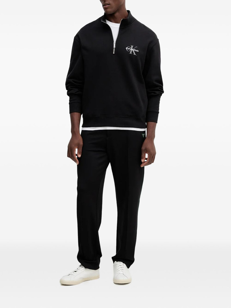 GUESS USA logo-patch drawstring track pants outlook
