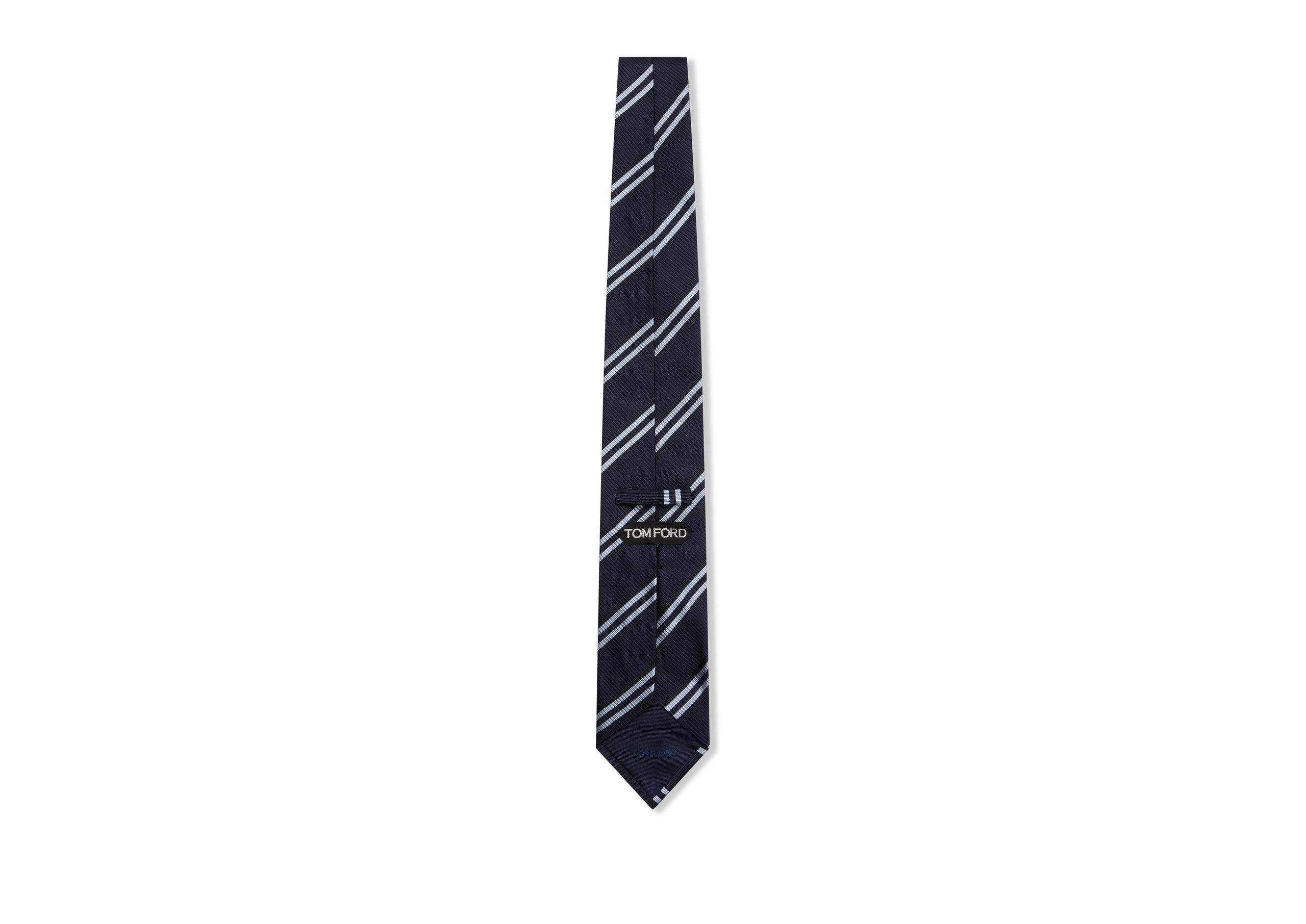 LARGE DIAGONAL STRIPE TIE - 2
