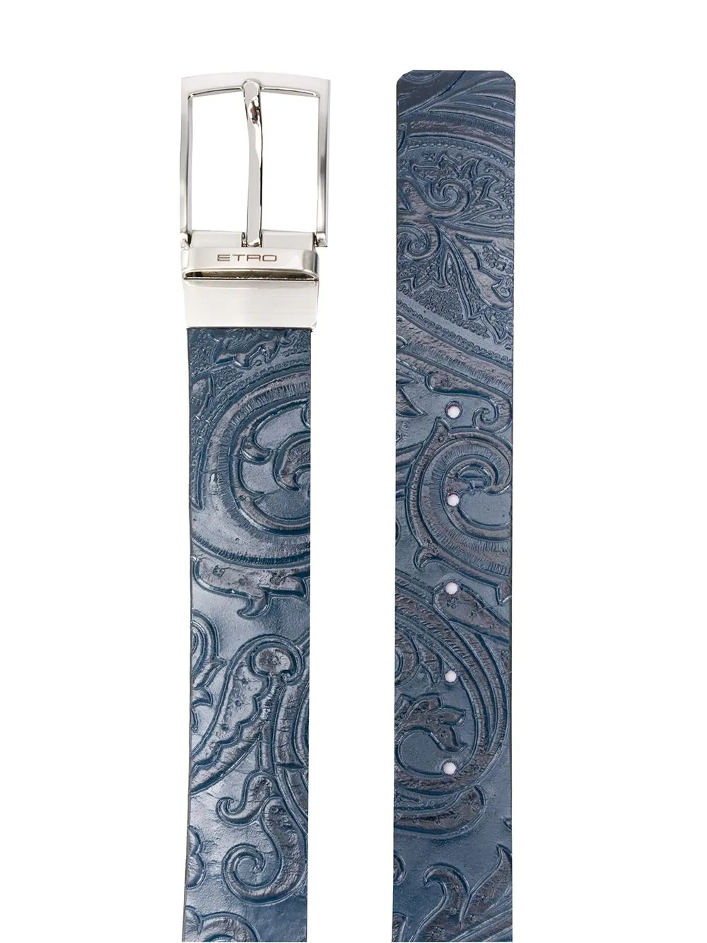 paisley detail belt - 2