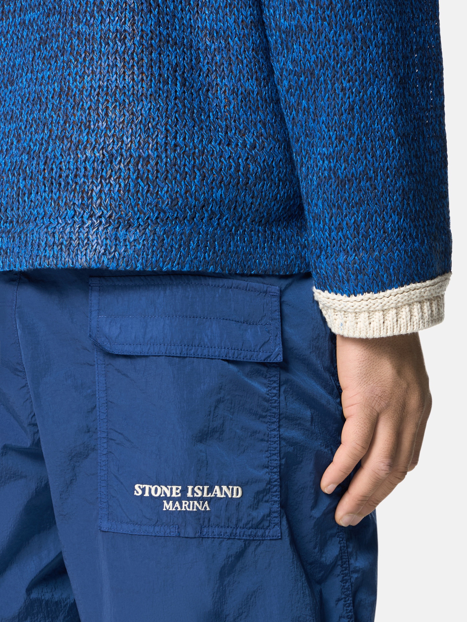 B100012 SHINY NYLON_STONE ISLAND MARINA - 3