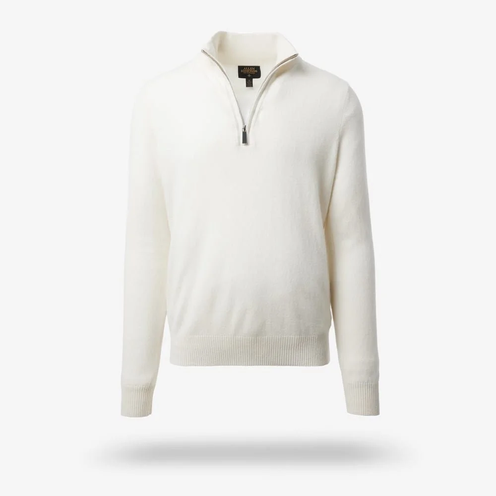 Cashmere Quarter-zip Sweater - 1