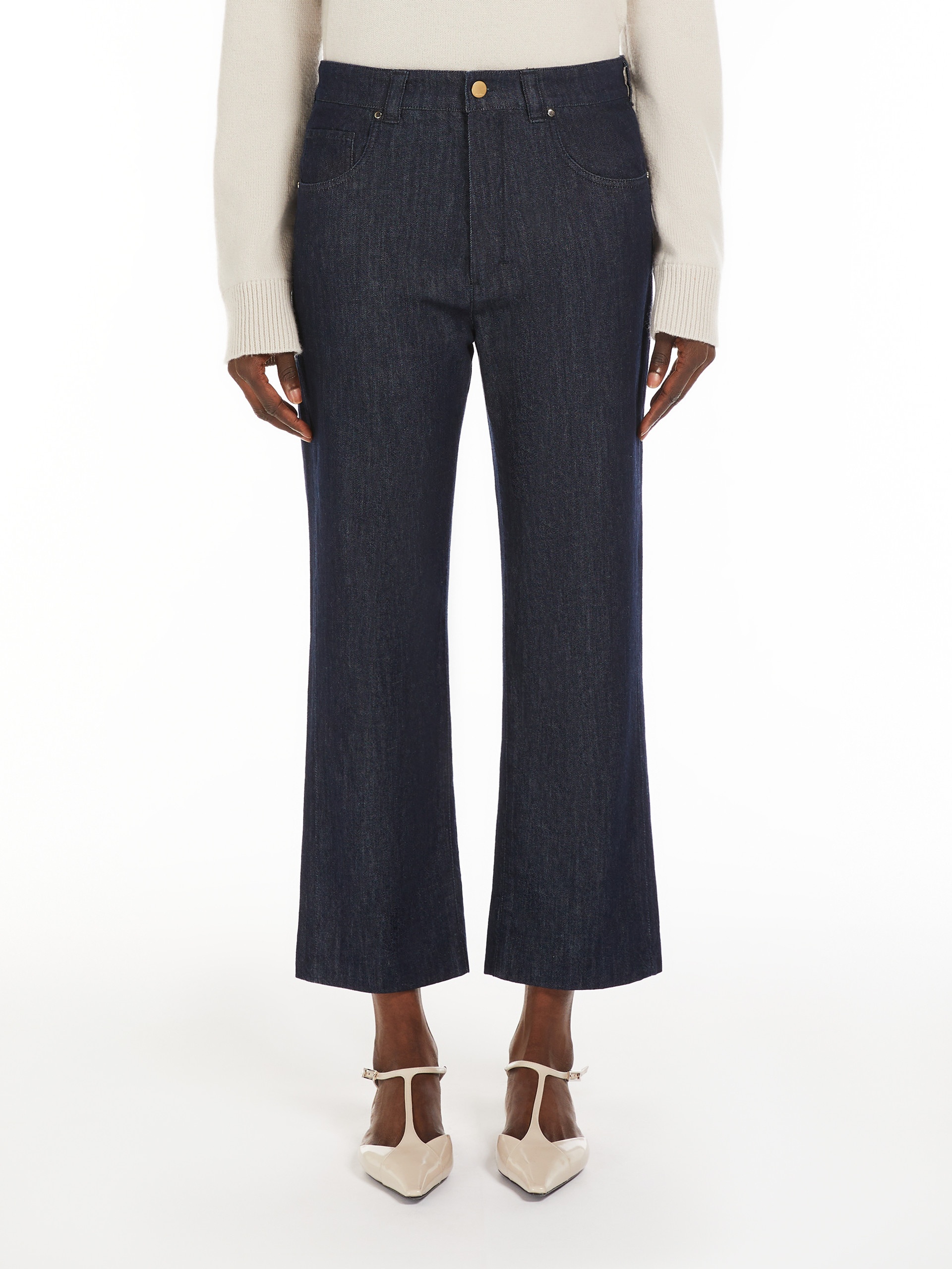 TERRA Indigo denim trousers - 3
