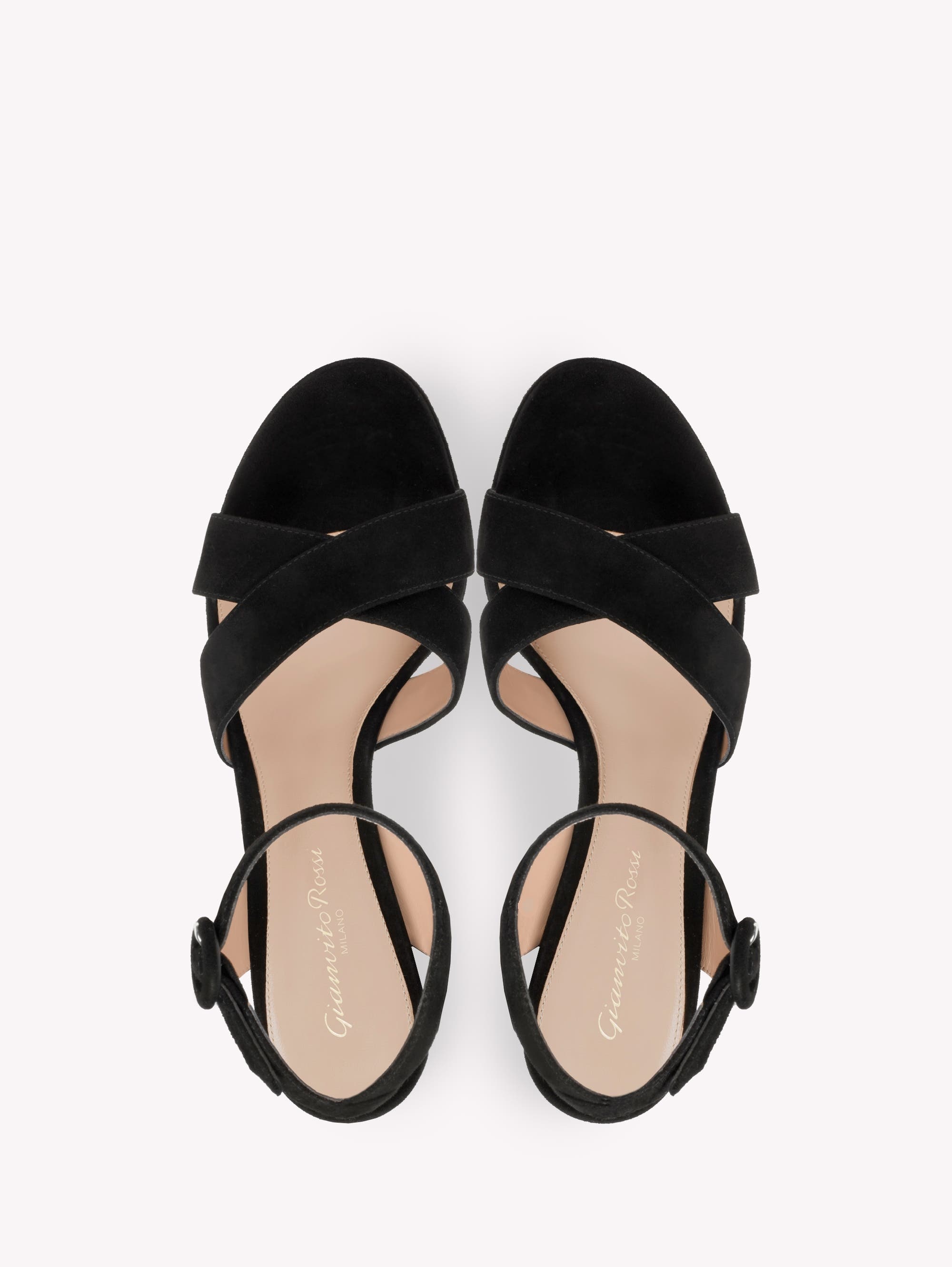 Gianvito Rossi Sabrina Sandals in Black at Nordstrom - 3