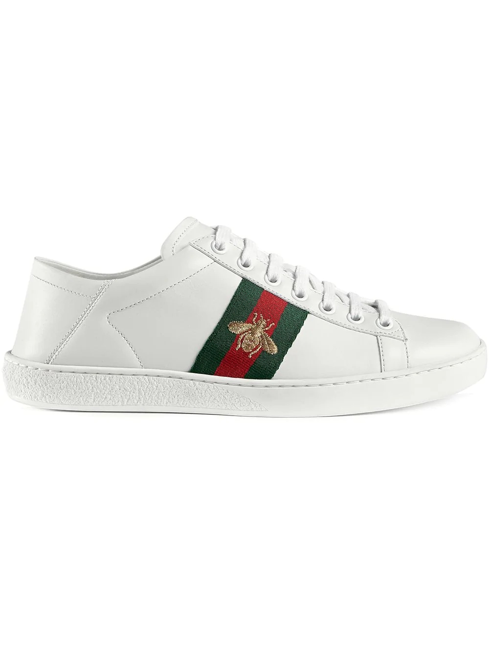 White Ace leather sneakers - 1