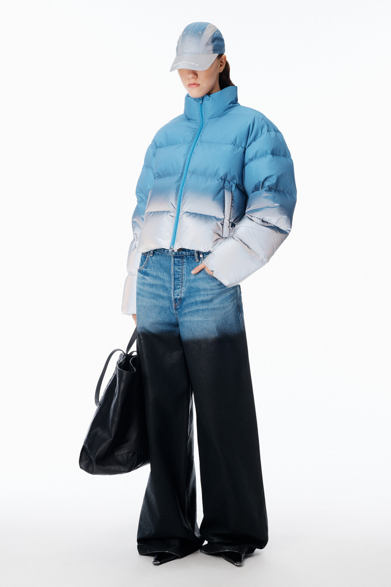 Reflective Cropped Puffer 3