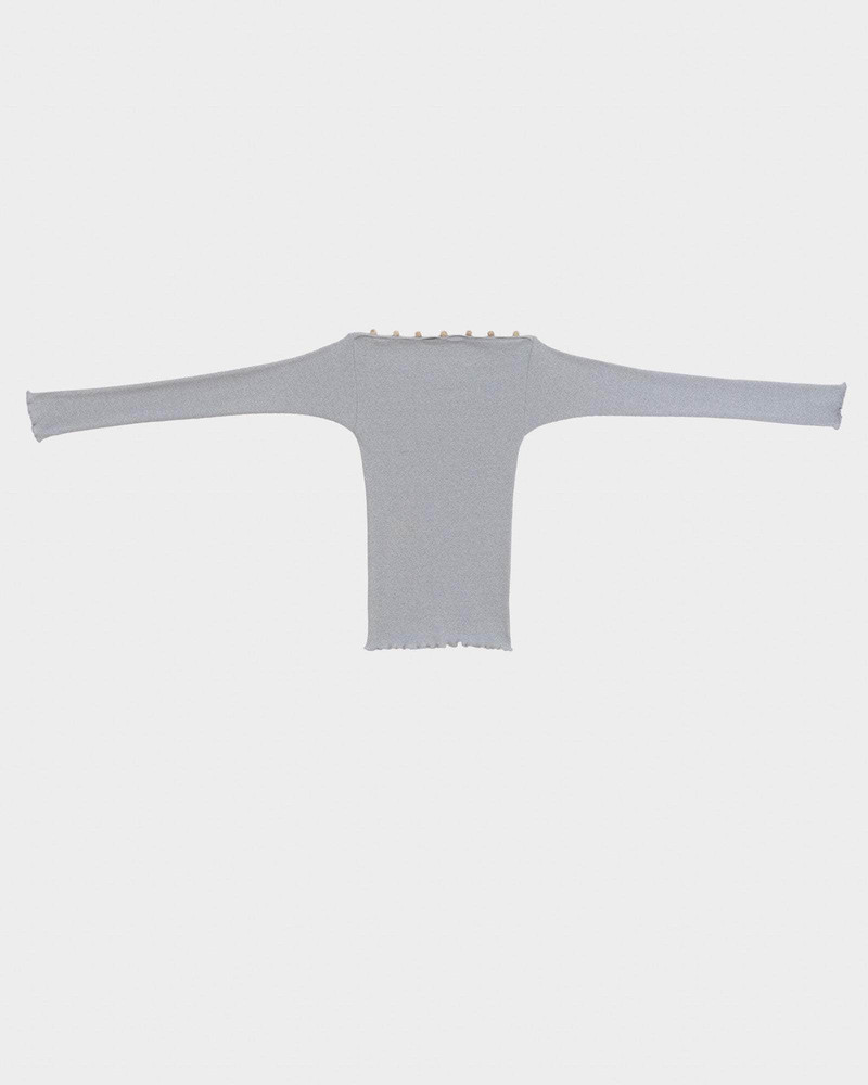 Tav Long Sleeve Tee - Recycled Cotton Rib 7