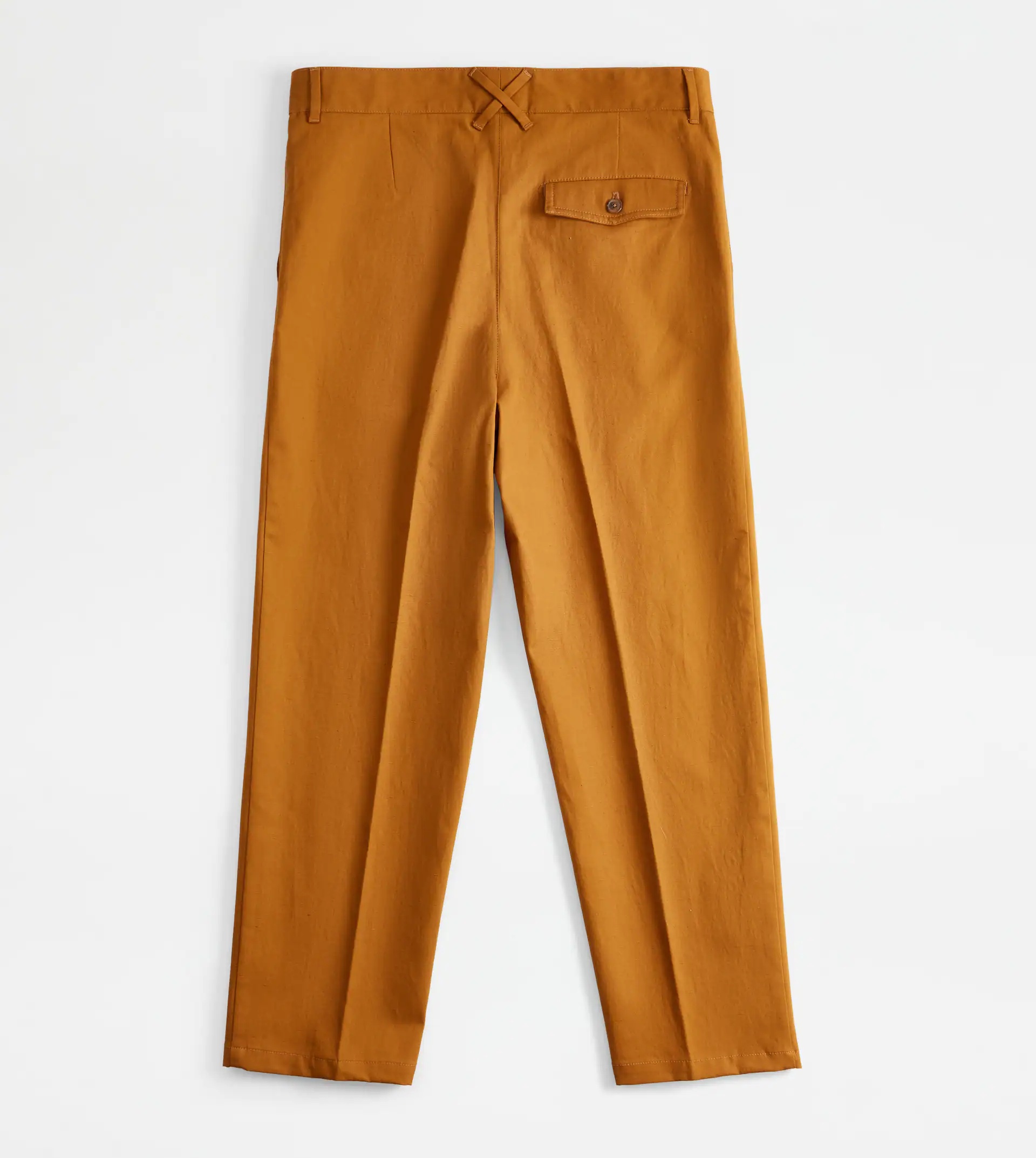 CHINO TROUSERS - BROWN - 4