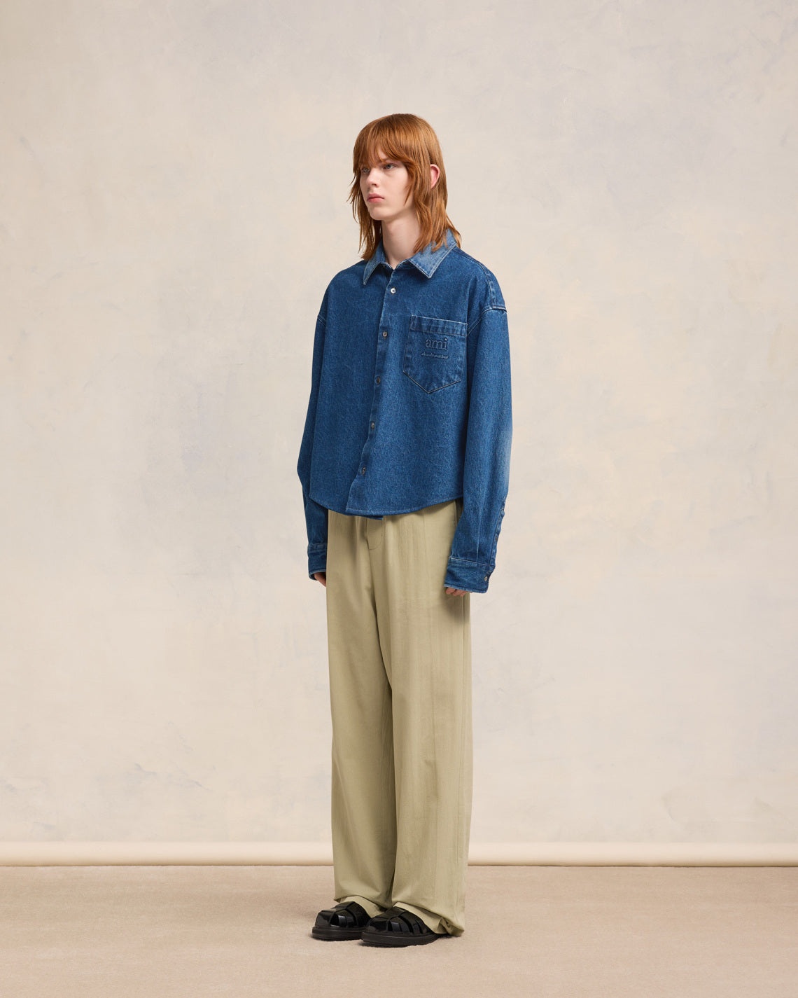 AMI DENIM SHIRT - 6