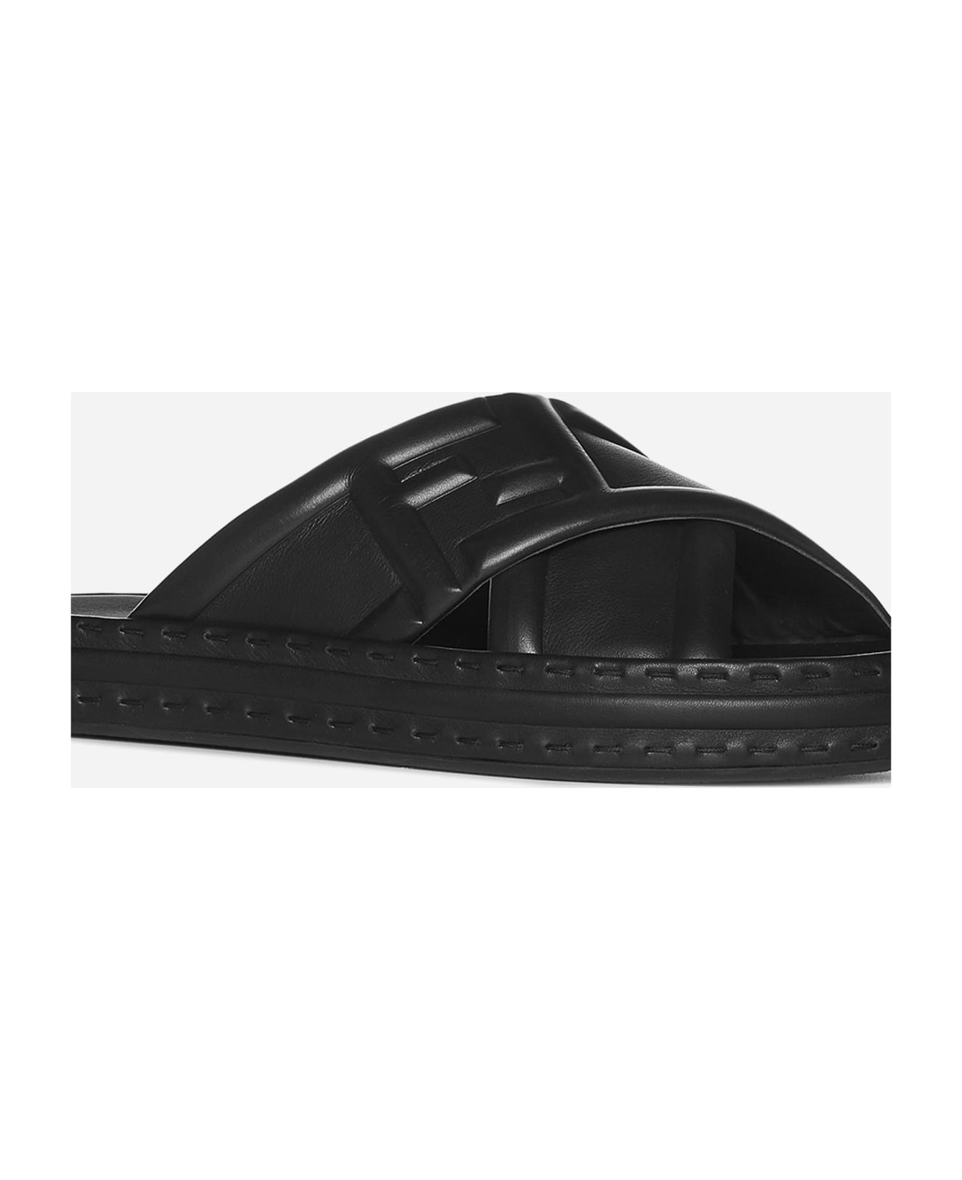 Ff Nappa Leather Sandals - 4