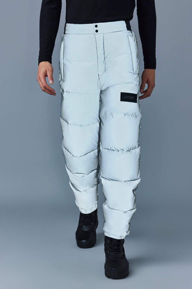 NELSON-RF Reflective down quilted ski pants 7