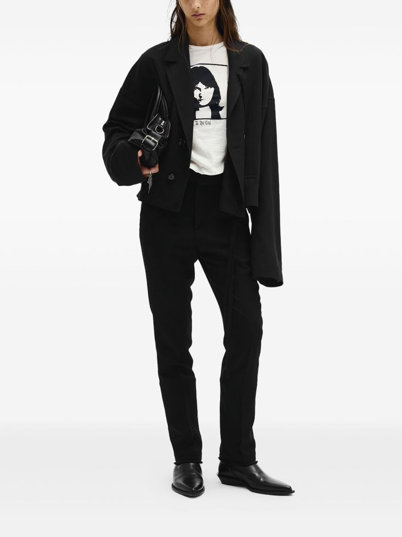 Ann Demeulemeester Ursu tapered trousers outlook