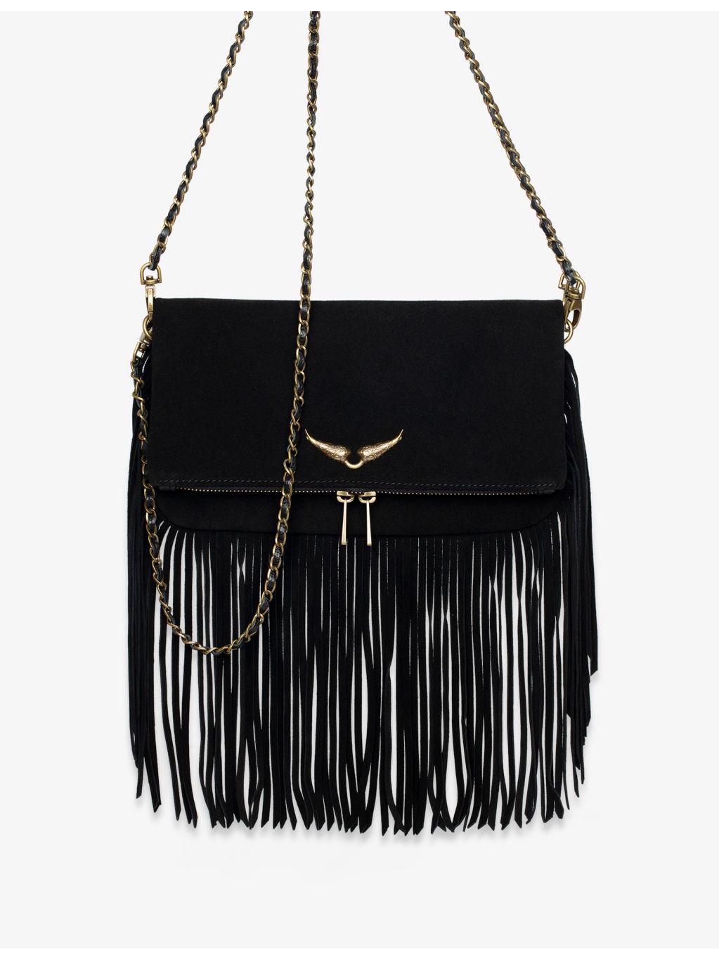 Rock Suede Shoulder Bag - 5